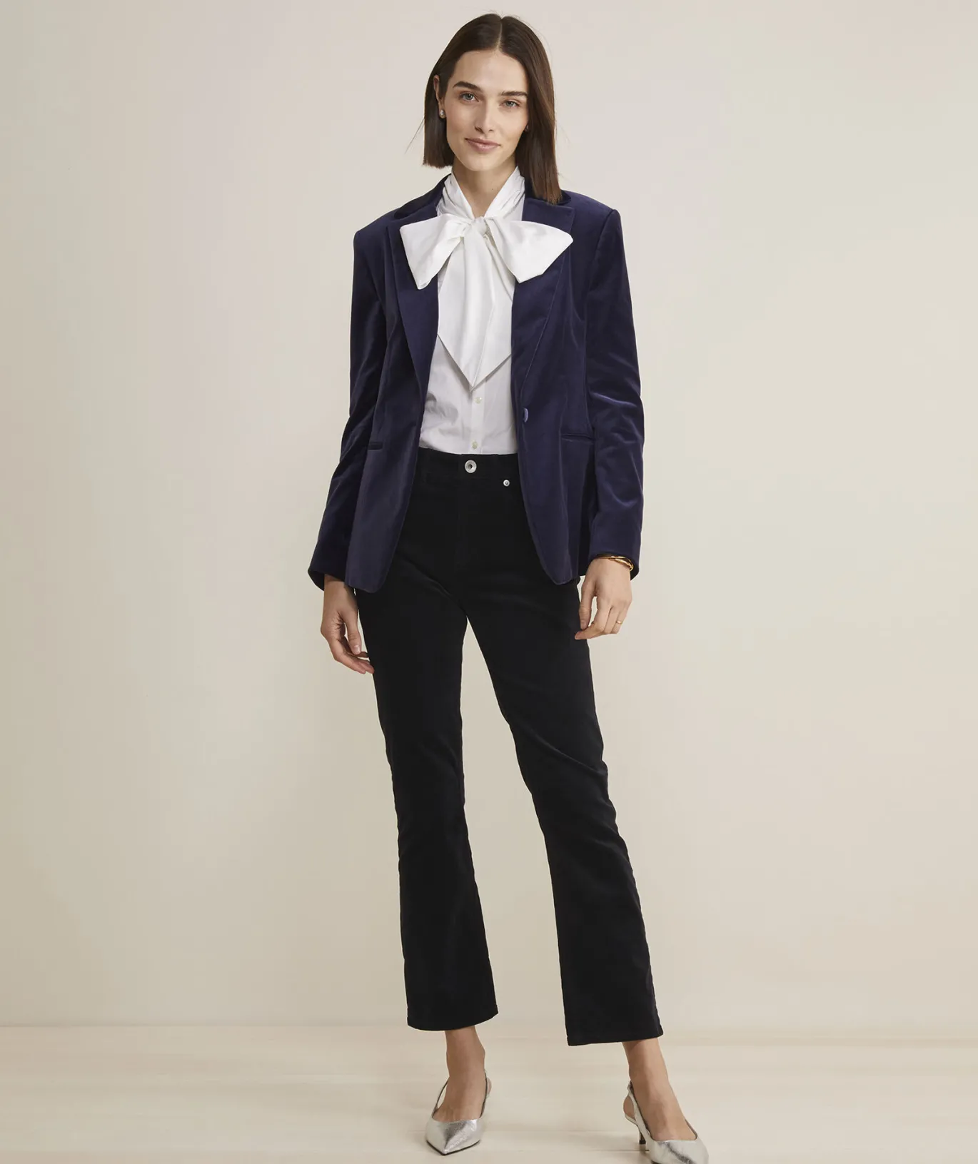 Vineyard Vines Embroidered Velvet Blazer Jet Black Clearance