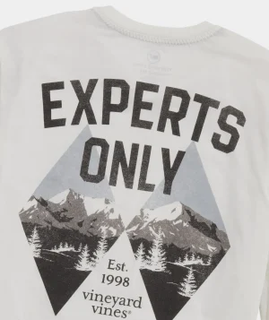 Vineyard Vines Experts Only Long-Sleeve Dunes Tee Marshmallow Hthr Flash Sale