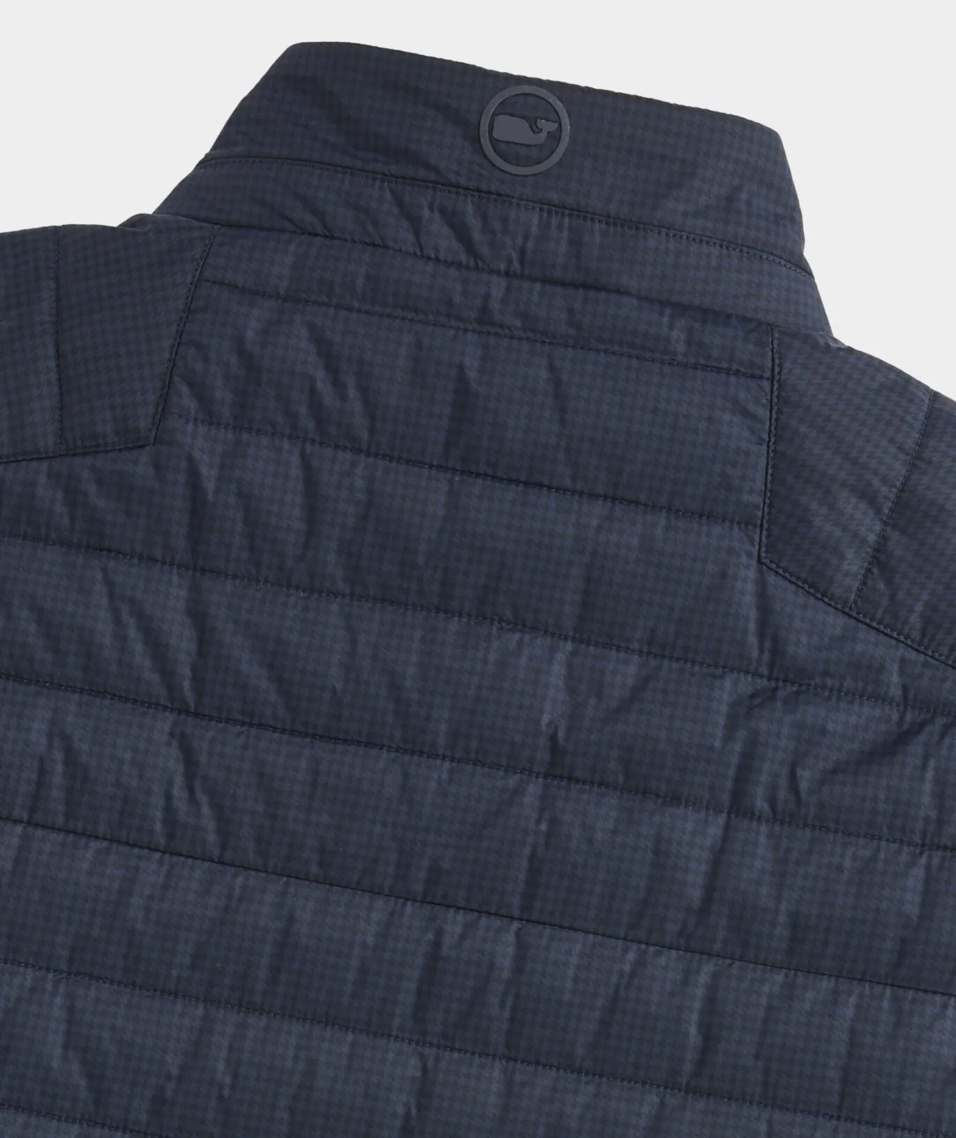 Vineyard Vines Fairhaven Golf Jacket Htooth - Jet Black Shop
