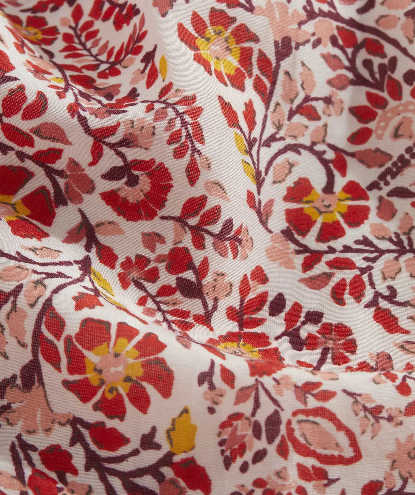 Vineyard Vines Fenwick Paisley Cotton Silk Maxi Paisley -Marshmallow Best Sale