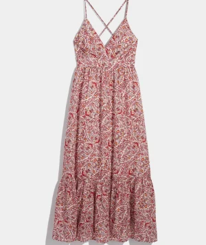 Vineyard Vines Fenwick Paisley Sconset Maxi Dress Paisley -Marshmallow Store