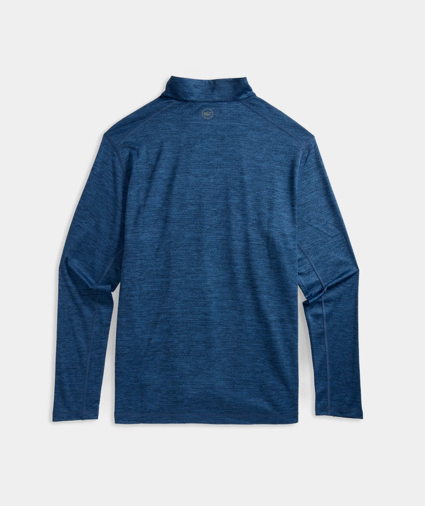 Vineyard Vines Fish Hook Whale Long-Sleeve Harbor Performance Tee Grey Heather Best