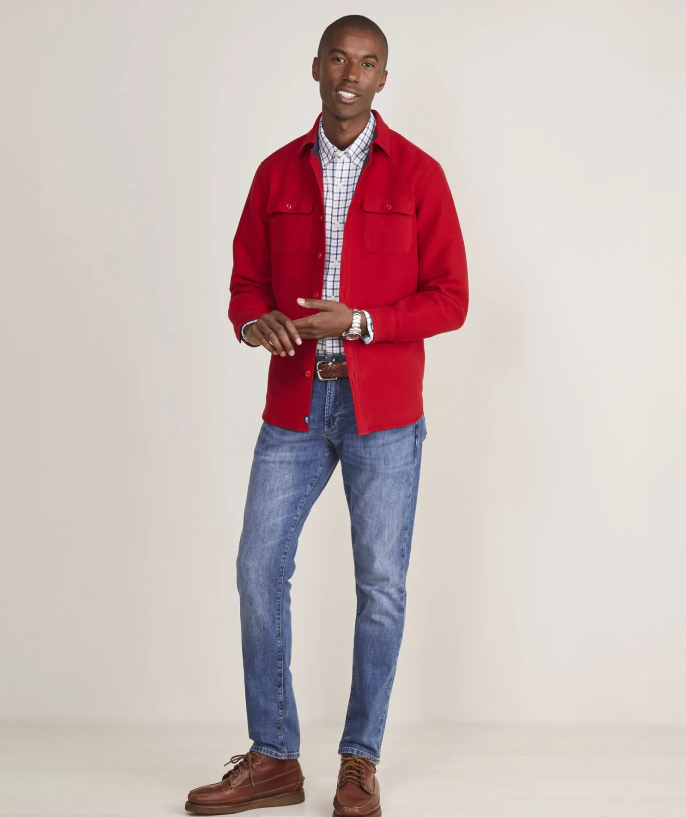 Vineyard Vines Flannel Shirt Jacket Red Velvet Cheap