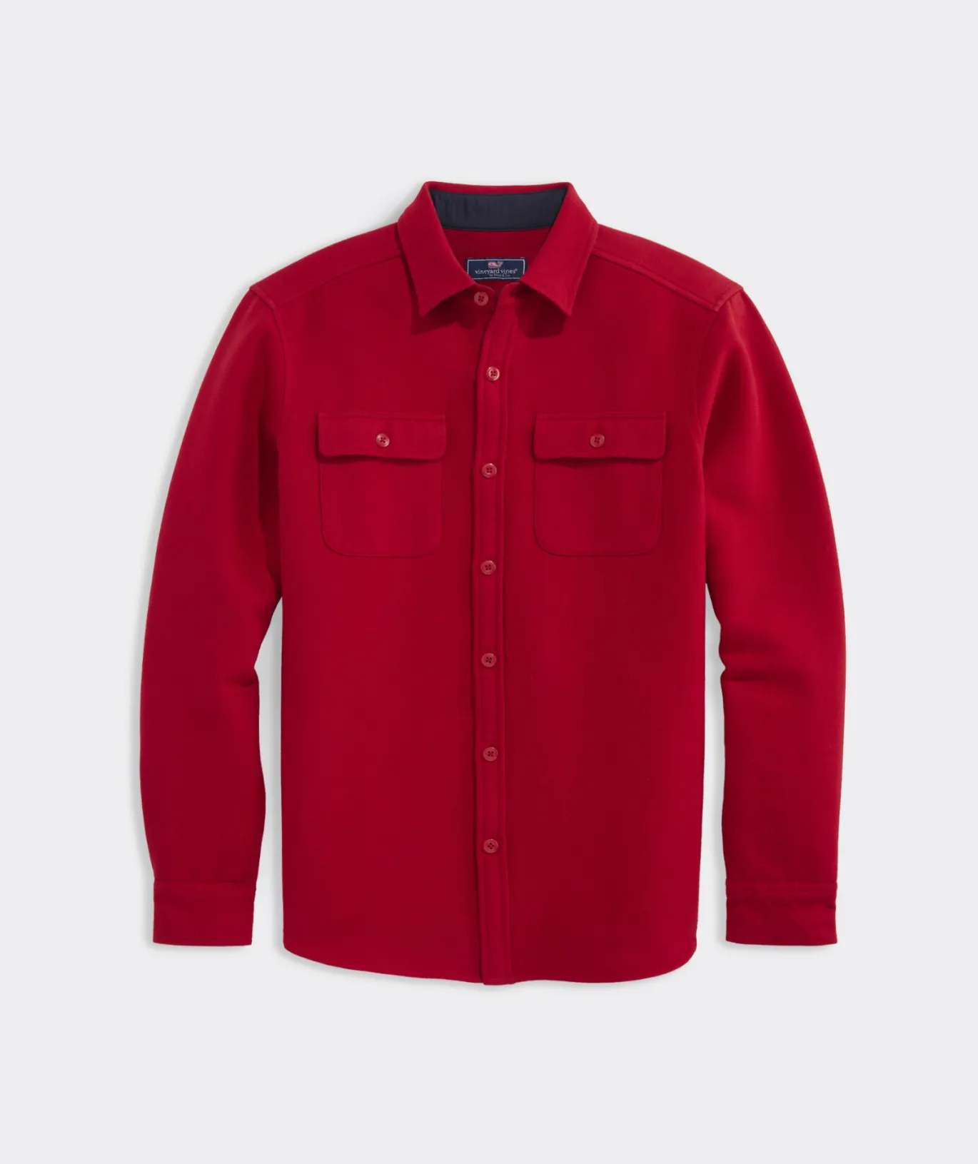 Vineyard Vines Flannel Shirt Jacket Red Velvet Cheap