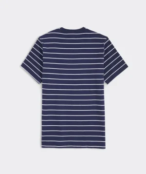 Vineyard Vines Foredeck Striped Short-Sleeve Tee Frdk Stp - Naut Navy Best Sale