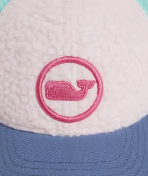 Vineyard Vines Girls Sherpa Hat Flamingo New