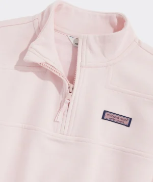 Vineyard Vines Girls' Dreamcloth® Relaxed Shep Shirt™ Oatmeal Heather Hot