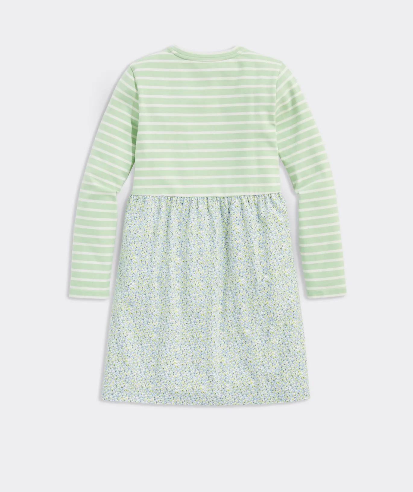 Vineyard Vines Girls' Glitter Long-Sleeve Tee Starboard Green Flash Sale