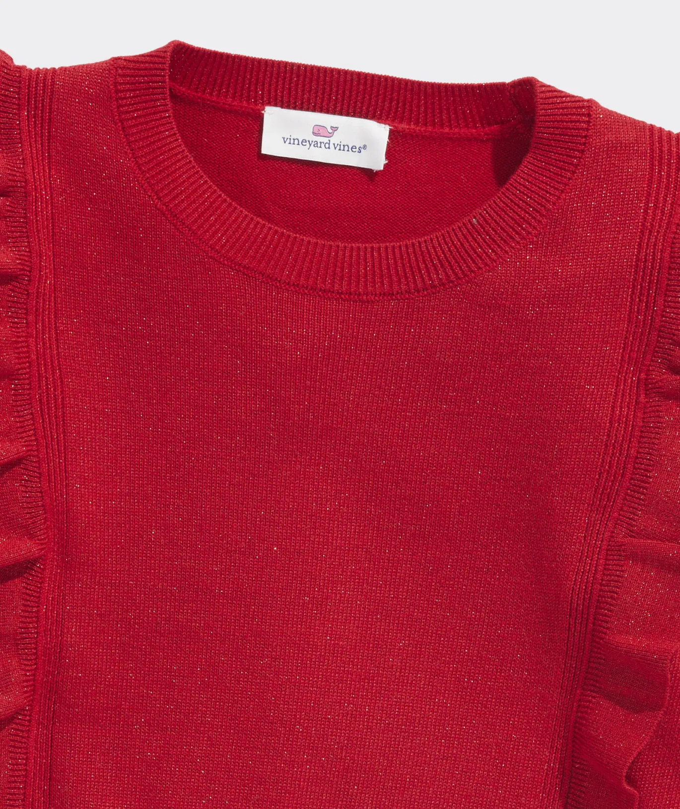 Vineyard Vines Girls' Lightweight Packable Puffer Jacket Red Velvet Cheap