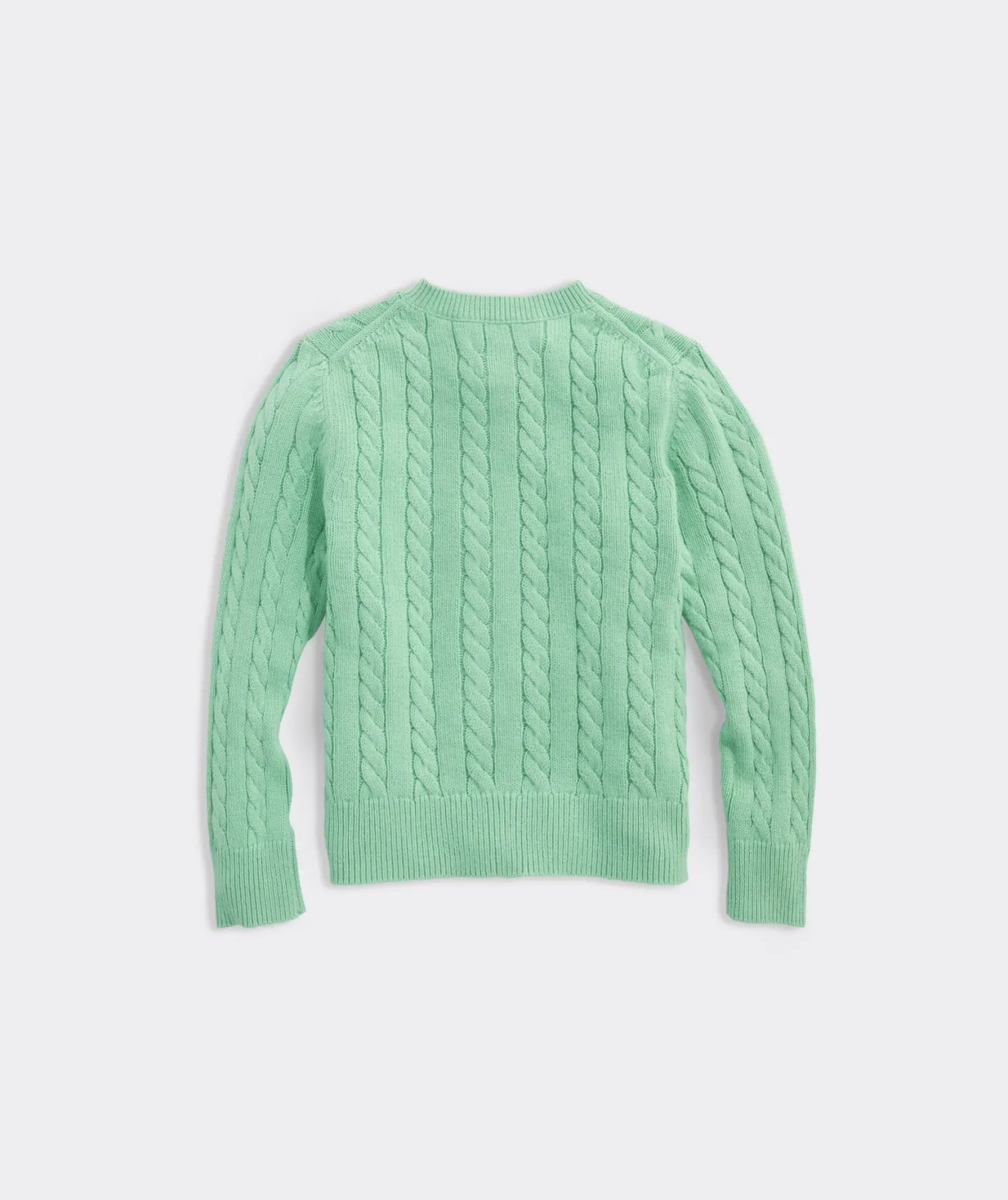 Vineyard Vines Girls' Mixed Cable Cardigan Marshmallow Cheap