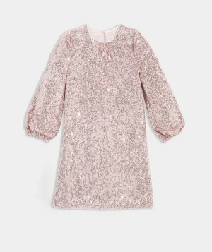 Vineyard Vines Girls' Smocked Long-Sleeve Dress Easton Floral - Iris Online