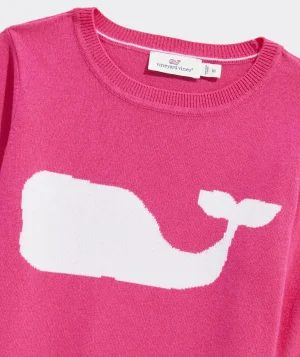 Vineyard Vines Girls' Teddy Hooded Vest Pink Blossom Store