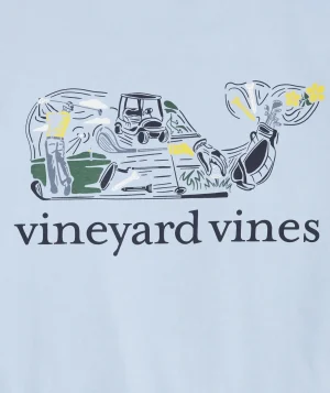 Vineyard Vines Golf Icons Whale Short-Sleeve Tee Jake Blue Shop