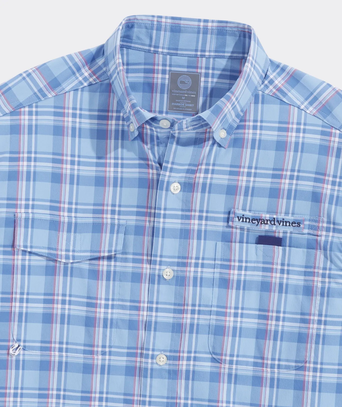 Vineyard Vines Harbor Performance Plaid Shirt Ocean Breeze Shop