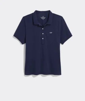 Vineyard Vines Heritage Pique Polo Red Velvet Sale