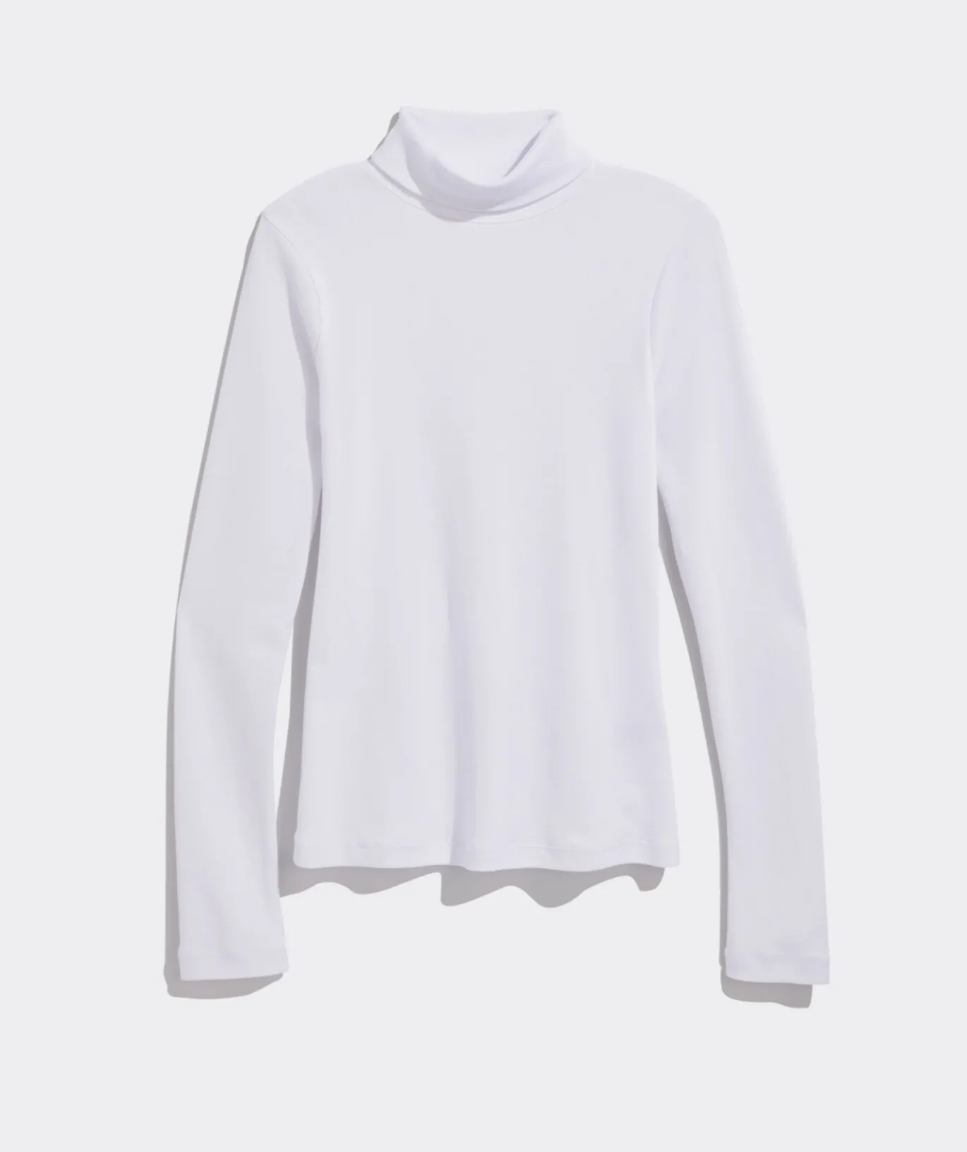 Vineyard Vines Heritage Rib Turtleneck Light Grey Hthr Flash Sale
