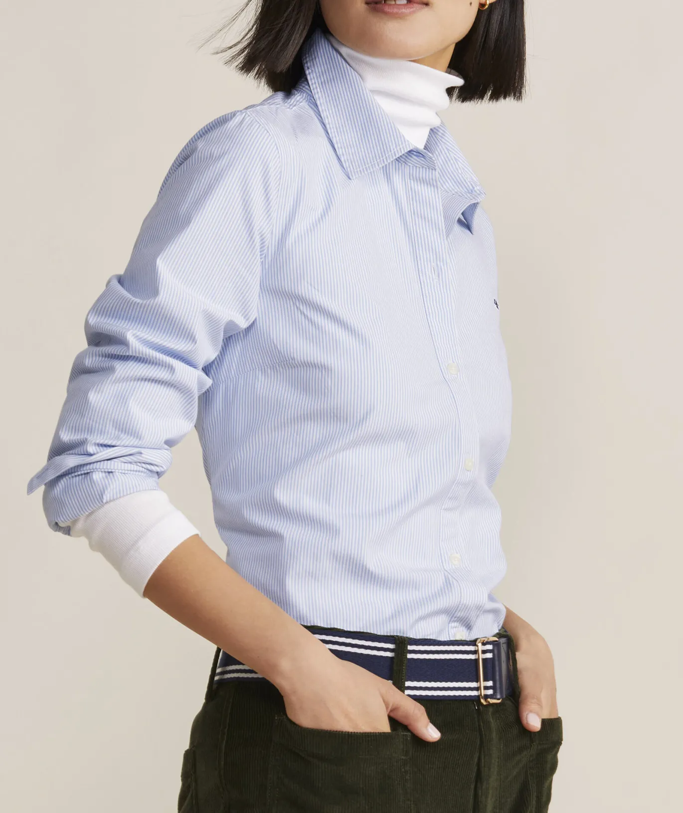 Vineyard Vines Heritage Rib Turtleneck Light Grey Hthr Flash Sale