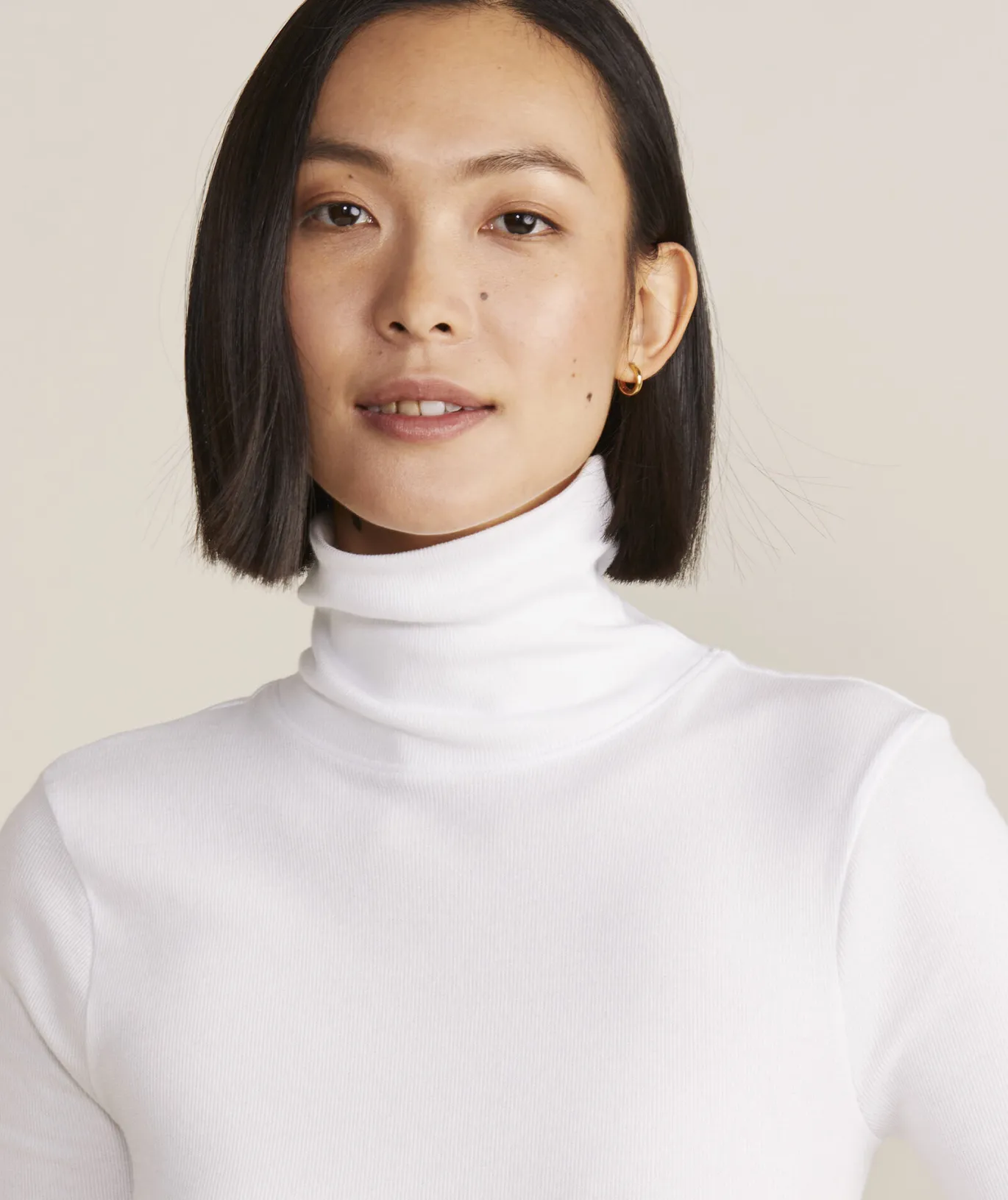 Vineyard Vines Heritage Rib Turtleneck Light Grey Hthr Flash Sale