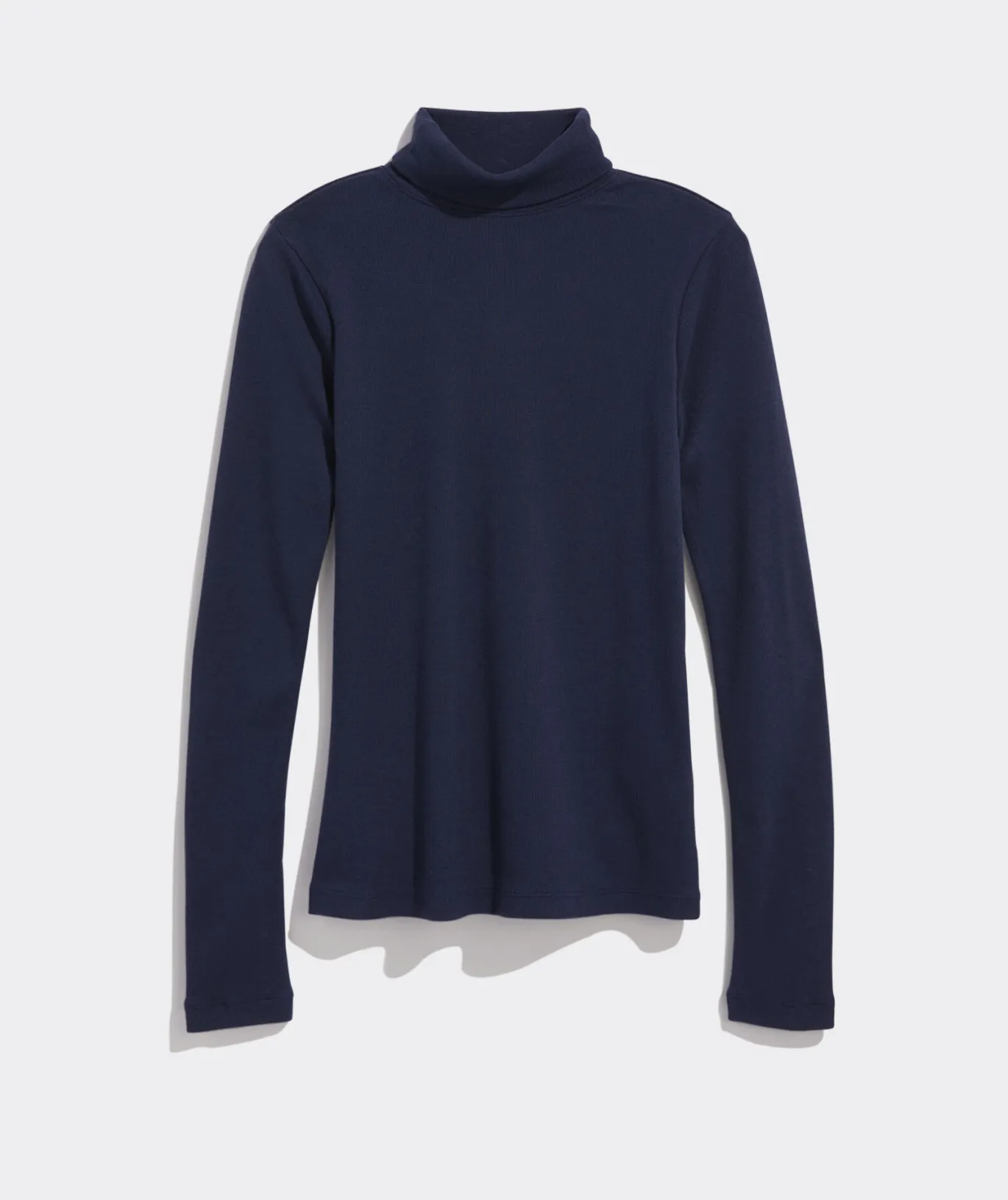 Vineyard Vines Heritage Striped Ribbed Turtleneck BStripe- Marsh/Gold Cheap