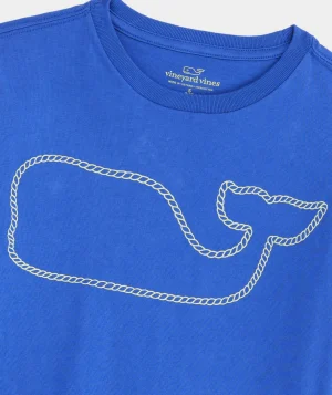 Vineyard Vines Hockey Player Long-Sleeve Harbor Performance Tee Hull Blue Cheap