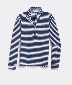 Vineyard Vines Hooded Snap Front Golf Pullover Nautical Navy Shop
