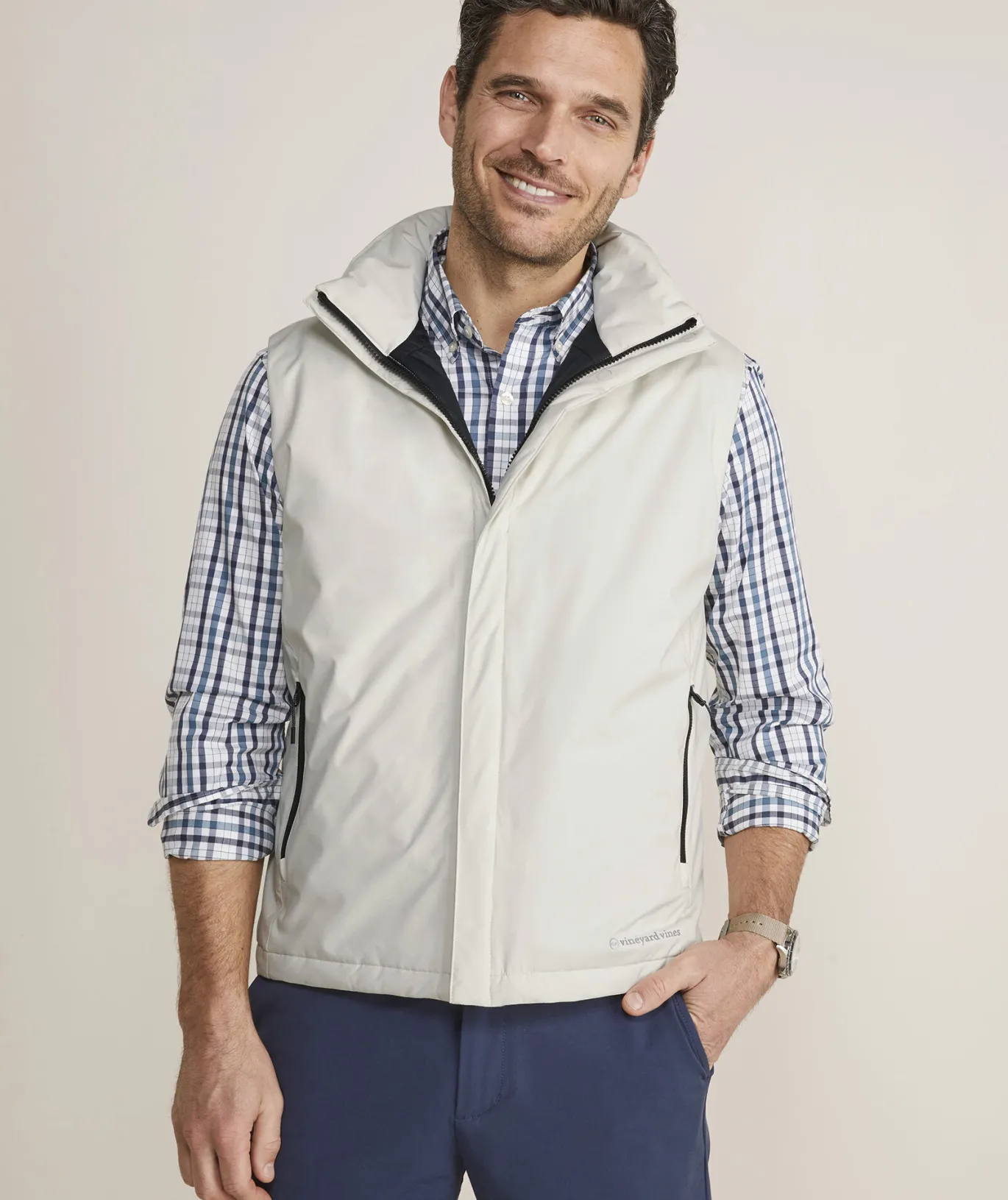 Vineyard Vines Houston Astros Saltwater Quarter-Zip Granite Best Sale