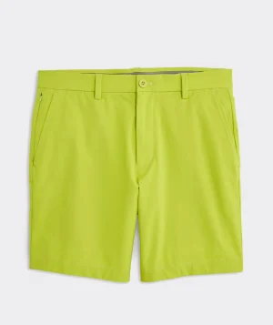 Vineyard Vines 7 Inch On-The-Go Shorts Wild Lime Store