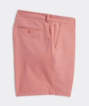 Vineyard Vines 9 Inch On-The-Go Shorts Mai Tai Fashion