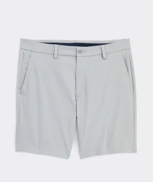 Vineyard Vines 7 Inch On-The-Go Shorts Ultimate Gray New