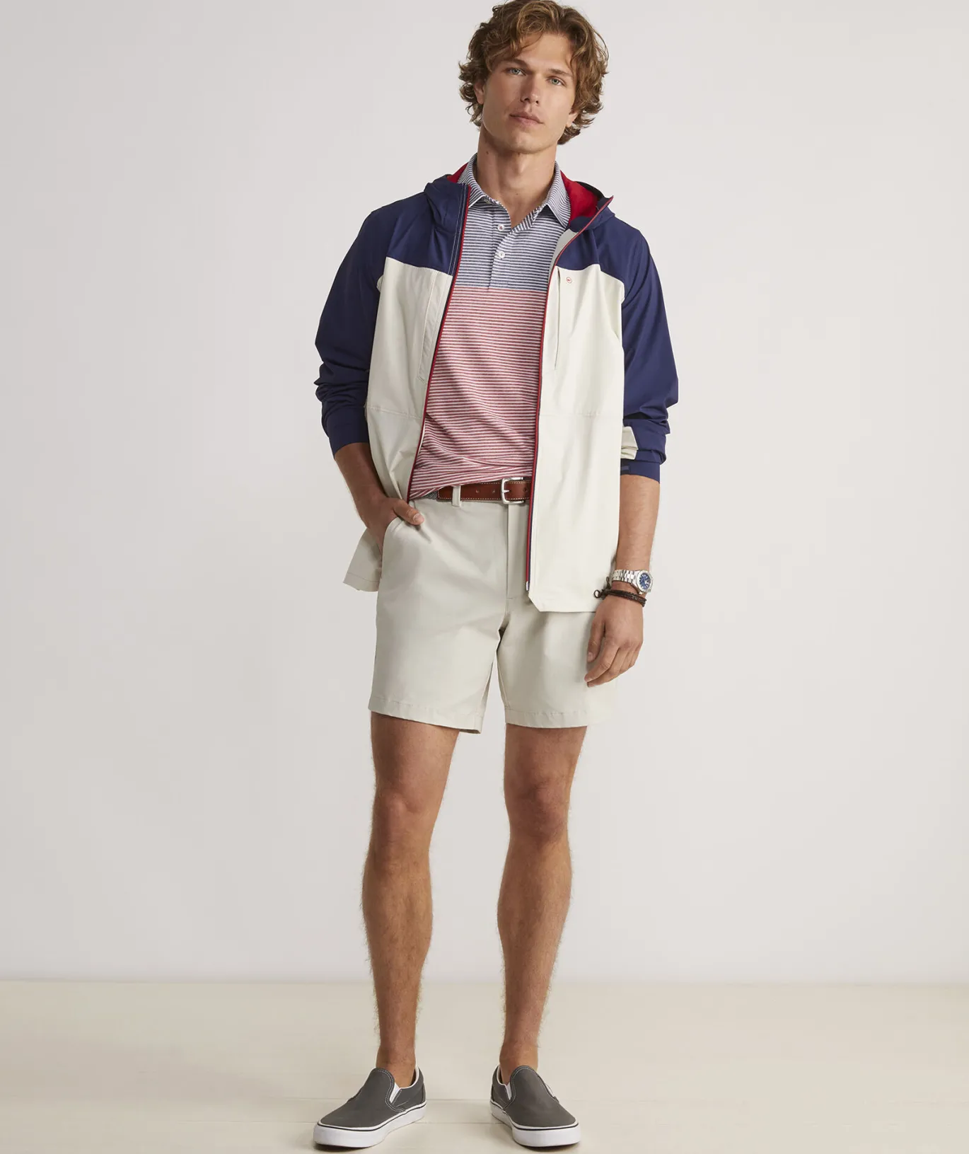 Vineyard Vines 7 Inch On-The-Go Shorts Stone Online