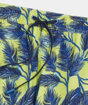 Vineyard Vines 7 Inch Printed Chappy Swim Trunks Pine Palms Wild Lime Shop