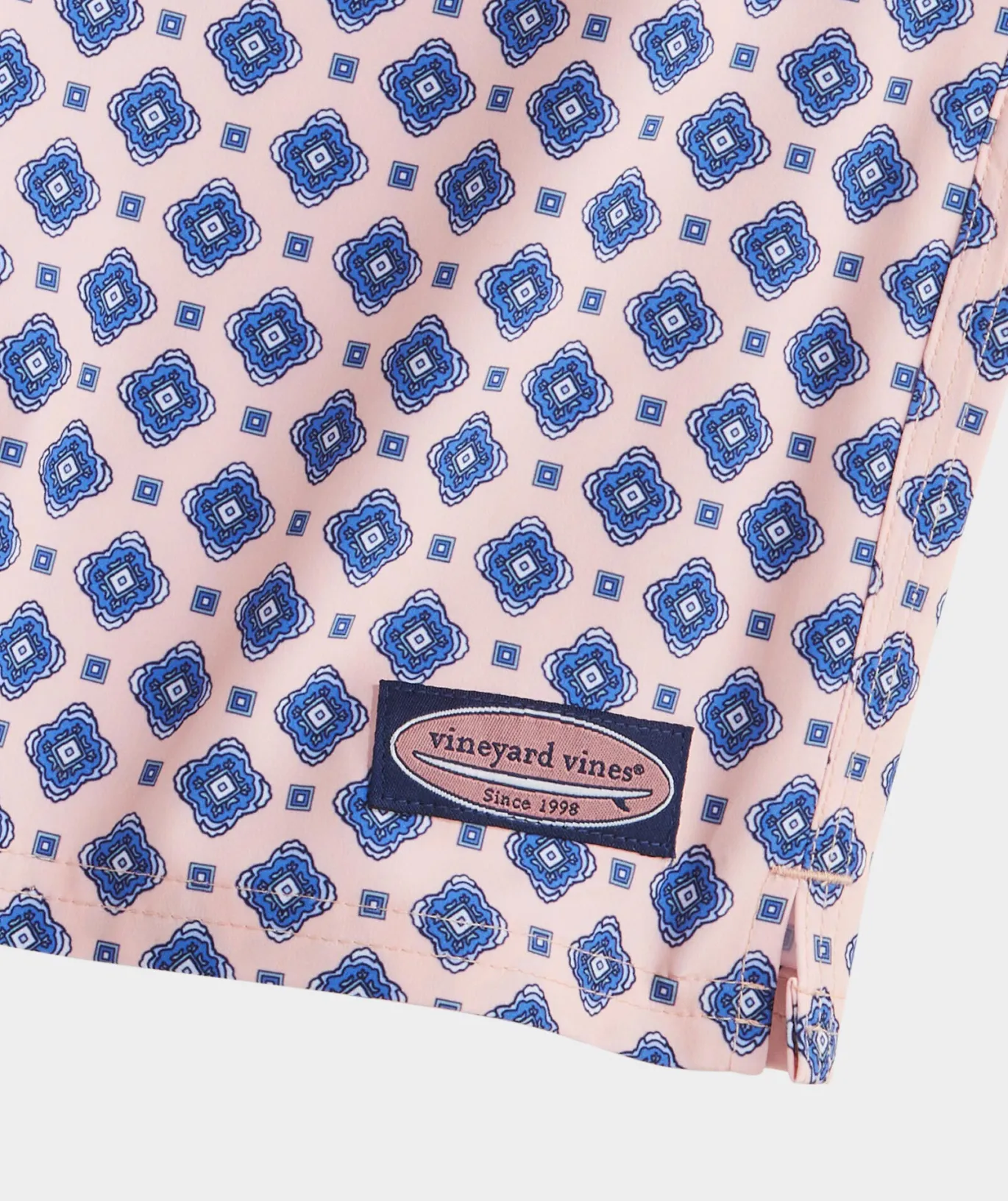 Vineyard Vines 7 Inch Printed Chappy Swim Trunks Foulard Teq Sunrise Shop