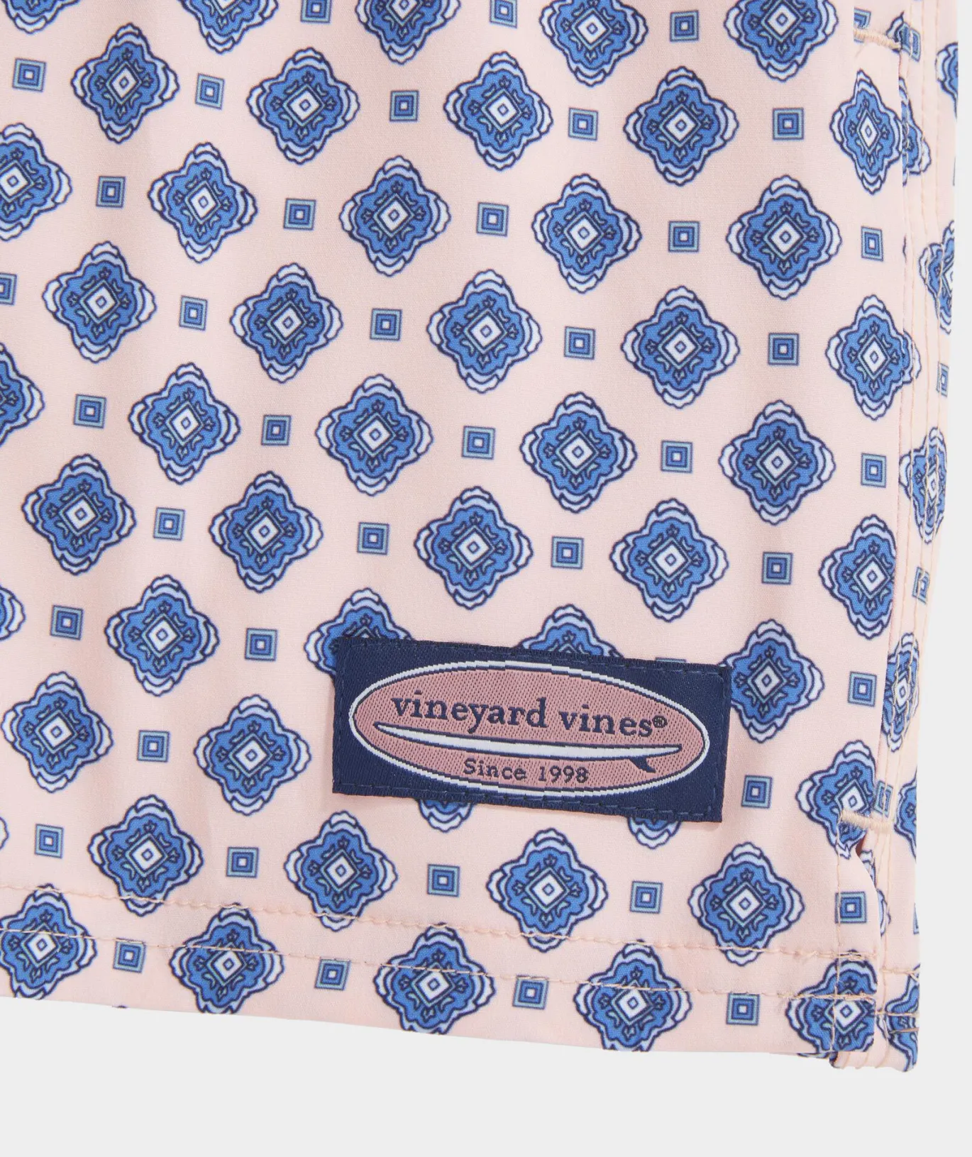 Vineyard Vines 5 Inch Printed Chappy Swim Trunks Foulard Teq Sunrise Cheap