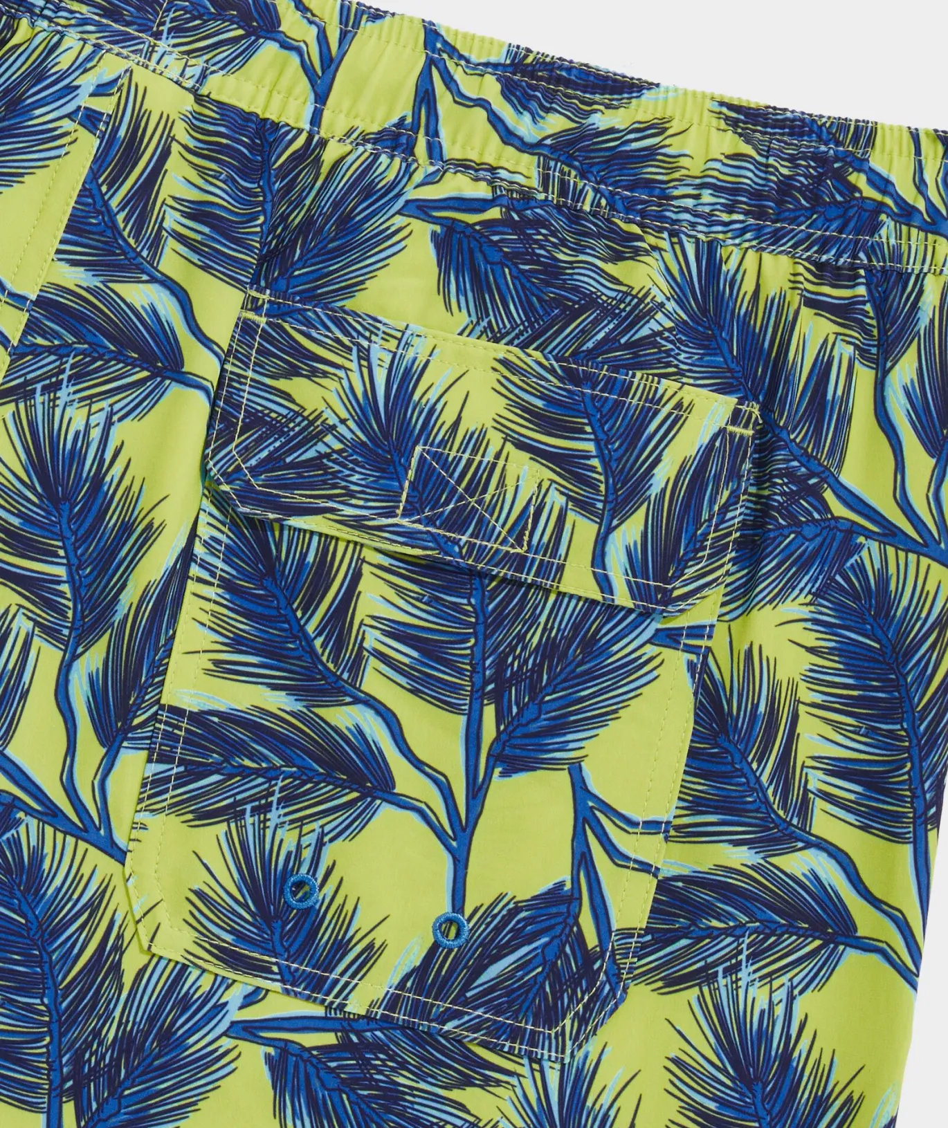 Vineyard Vines 7 Inch Printed Chappy Swim Trunks Pine Palms Wild Lime Shop