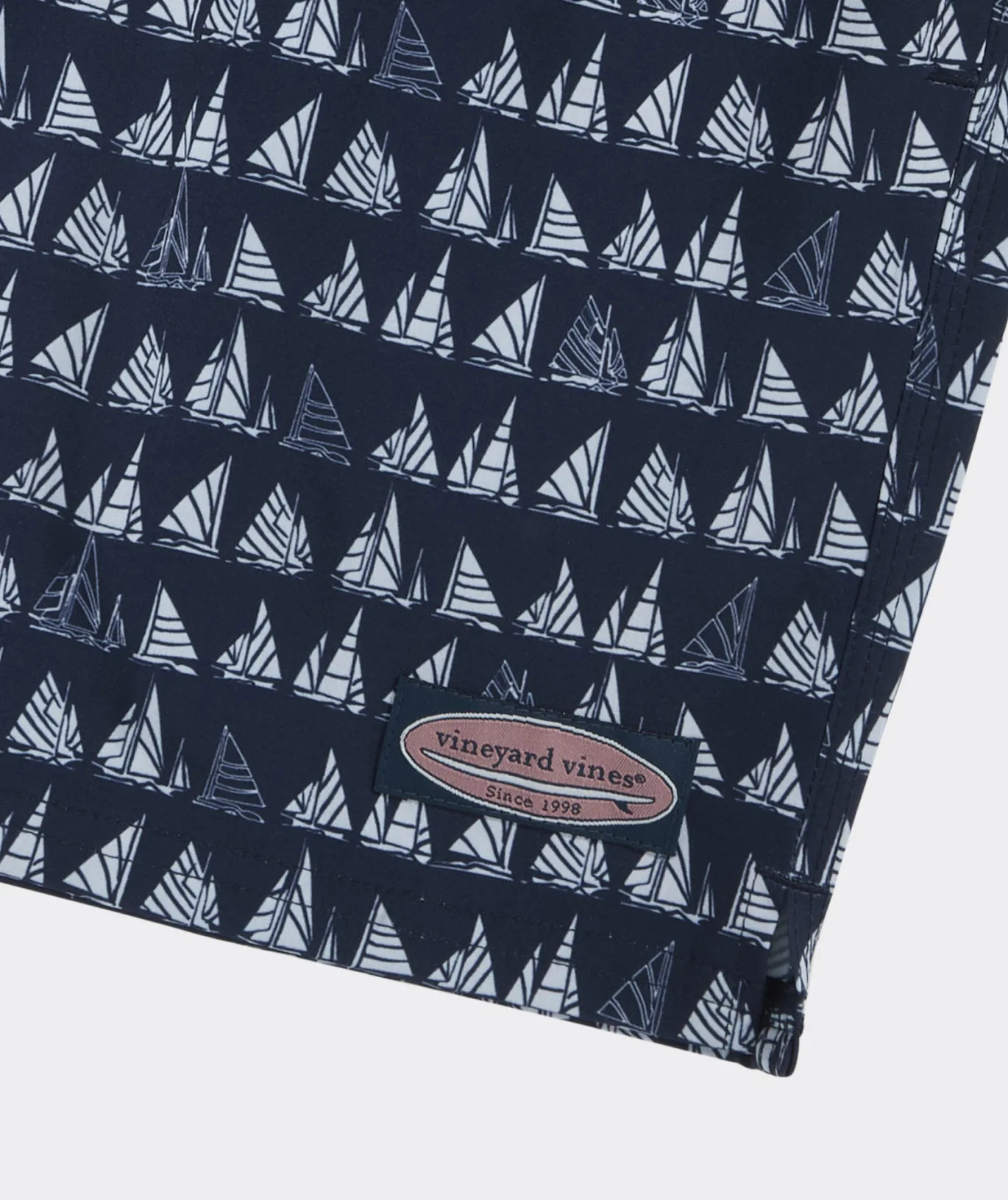 Vineyard Vines 7 Inch Printed Chappy Swim Trunks Boat Parade Naut Nav Shop