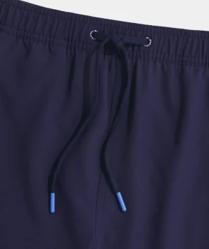 Vineyard Vines 5 Inch Solid Chappy Swim Trunks Nautical Navy Clearance