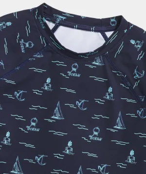 Vineyard Vines Kids' Hooded Whale Towel Vineyard Navy Best Sale