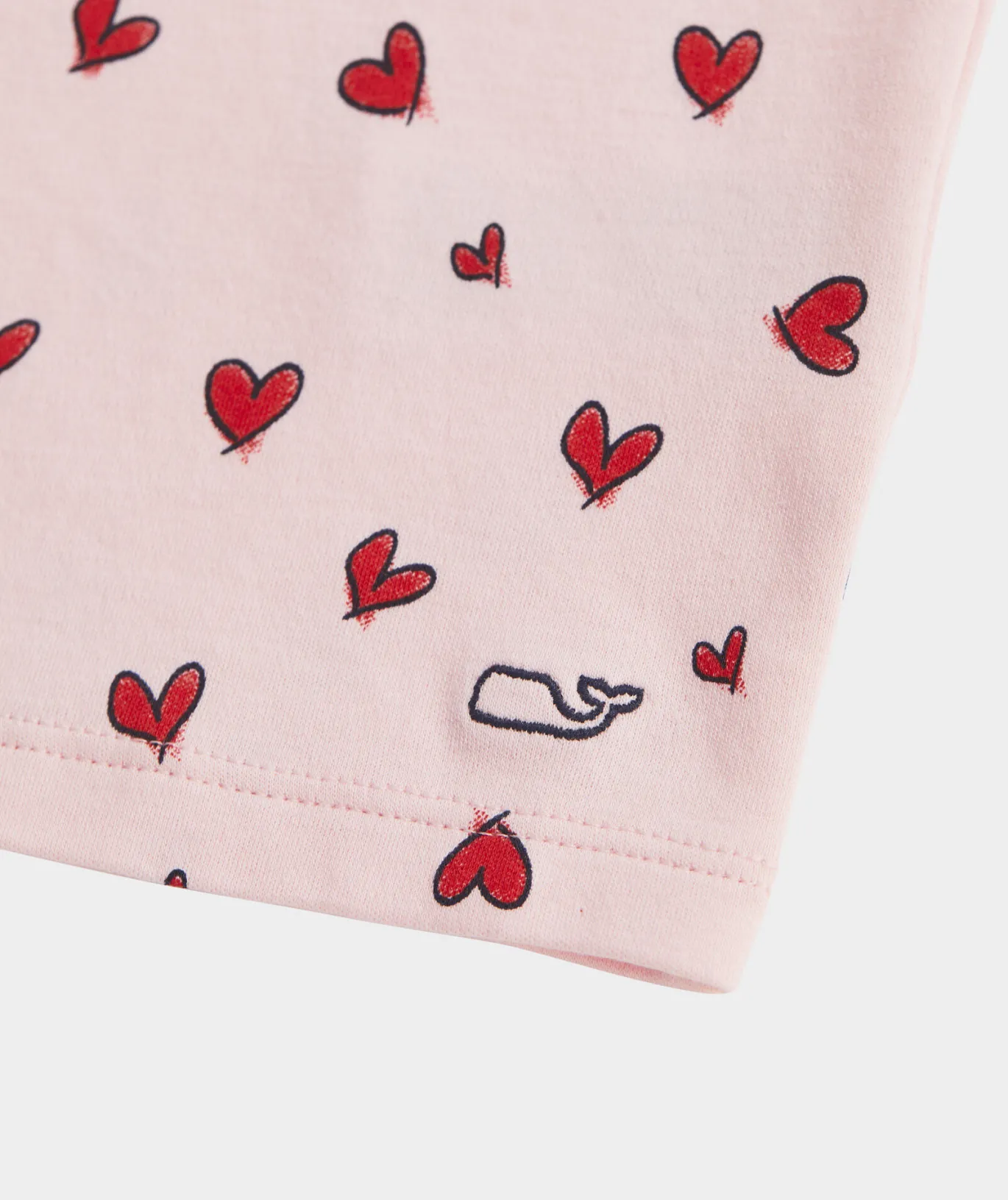 Vineyard Vines Kids' Knit Pajama Set SleepBarStrp-RedVel Shop