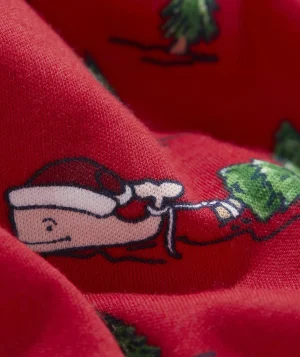 Vineyard Vines Kids' Knit Pajama Set SleepBarStrp-NautNvy Cheap
