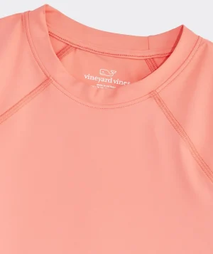 Vineyard Vines Kids' Raglan Rashguard Boat Parade Naut Nav Fashion