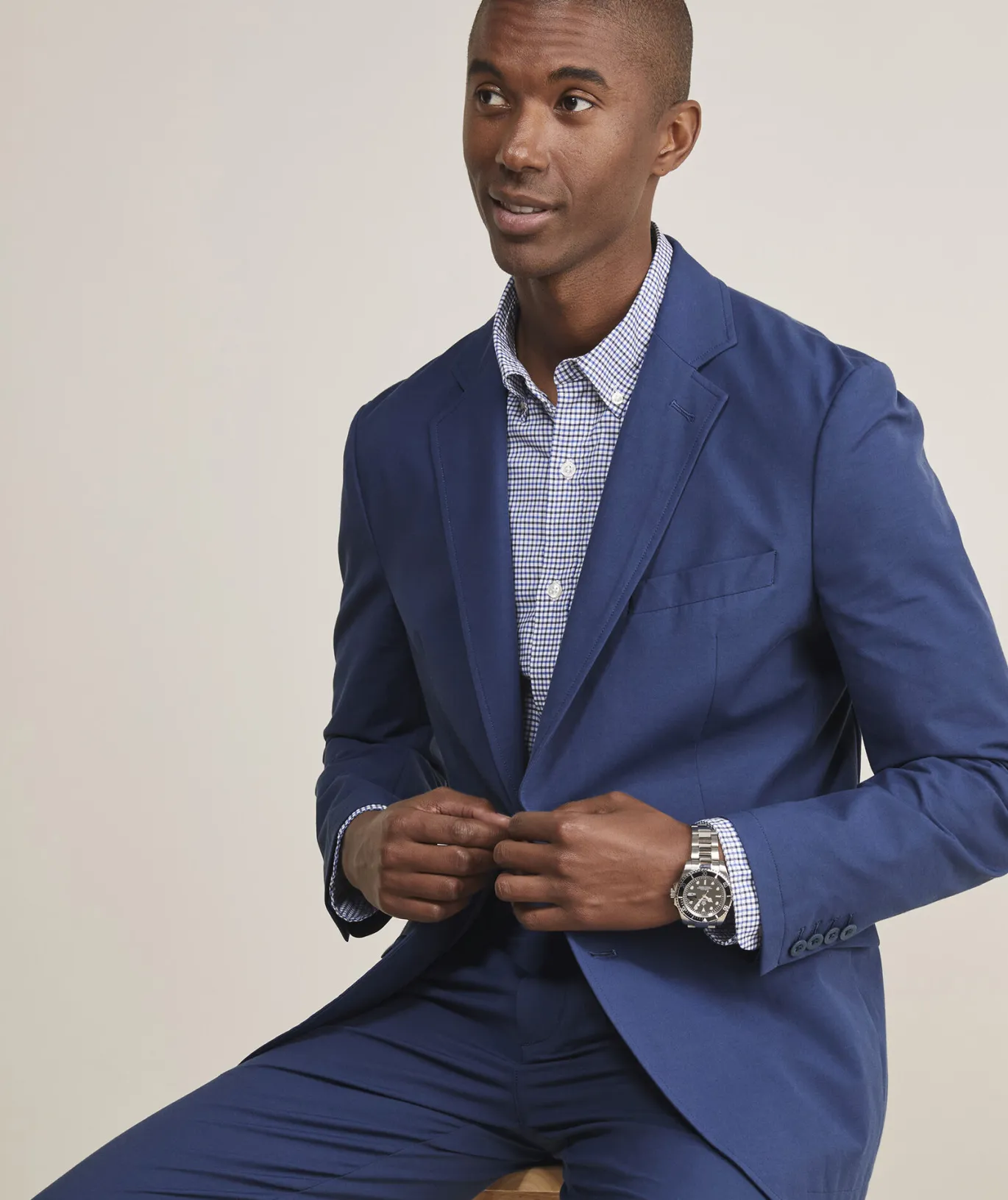 Vineyard Vines Lightweight On-The-Go Blazer Blue Blazer Best