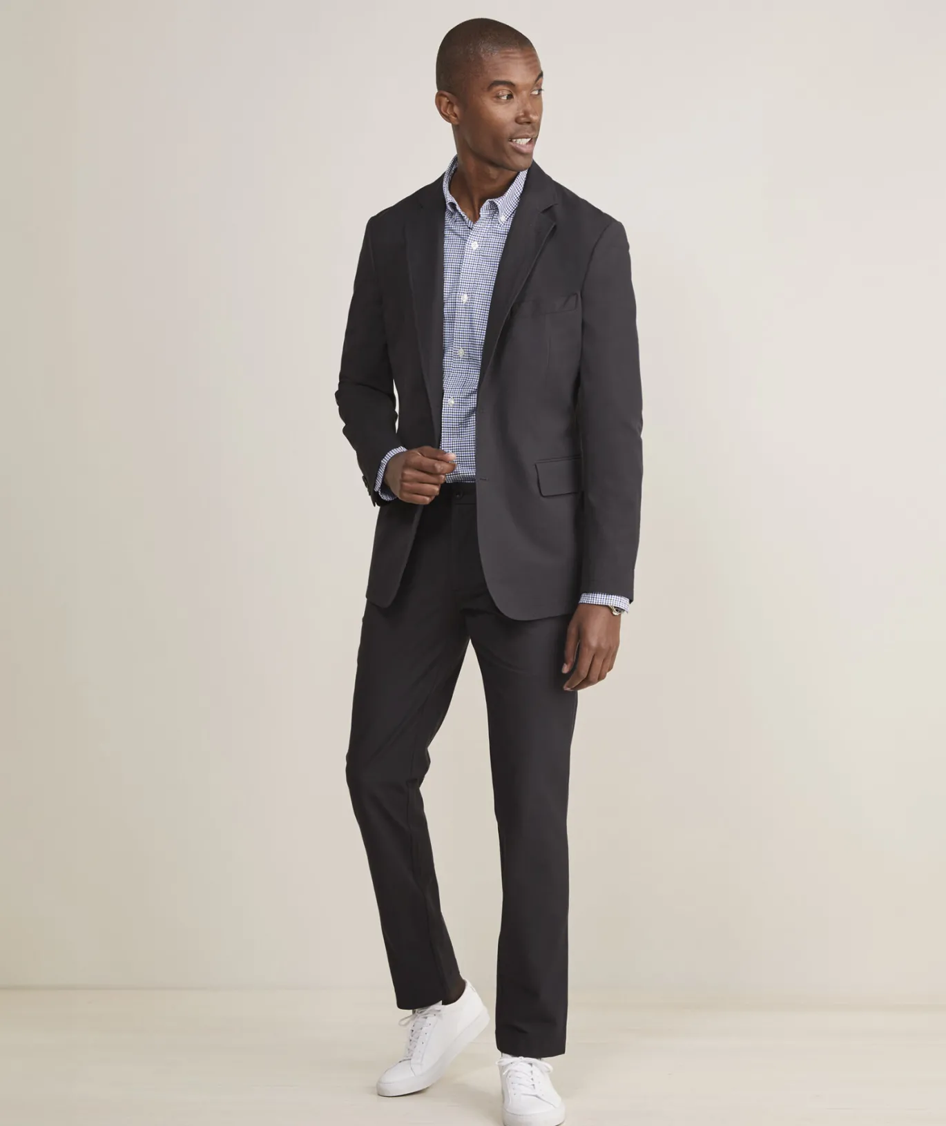 Vineyard Vines Lightweight On-The-Go Blazer Dark Night Clearance