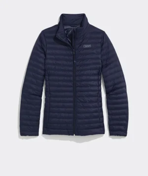 Vineyard Vines Lightweight Packable Puffer Jacket Jake Blue Shop