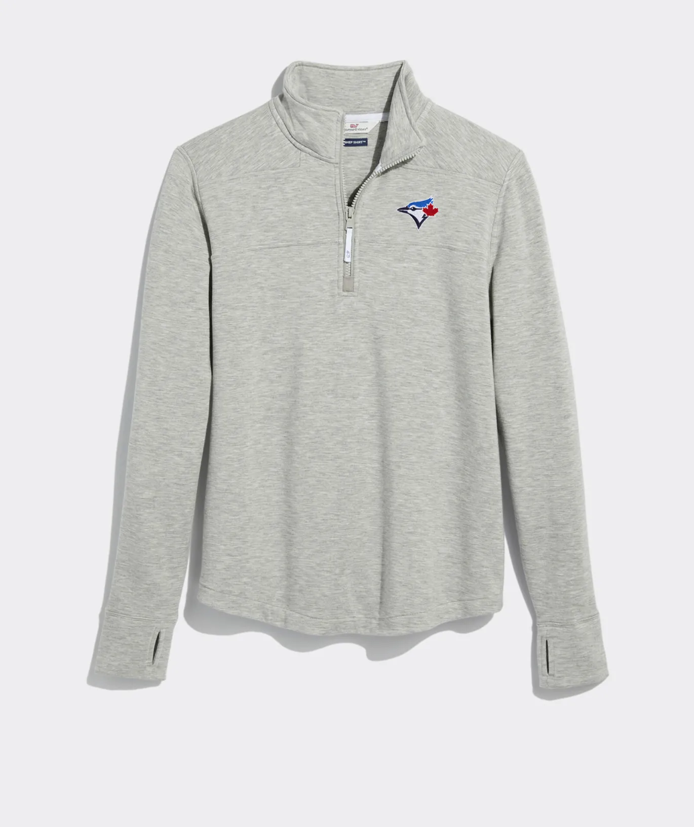 Vineyard Vines Los Angeles Dodgers Sankaty Quarter-Zip Deep Bay Cheap