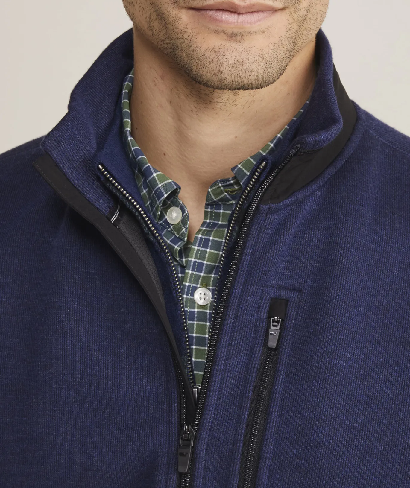 Vineyard Vines Mountain Sweater Fleece Vest Nautical Navy Outlet