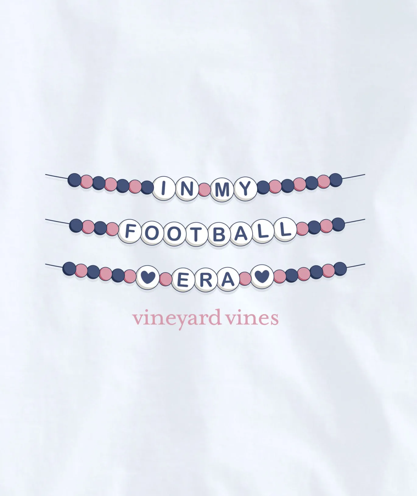 Vineyard Vines My Football Era Long-Sleeve Pocket Tee White Cap Discount