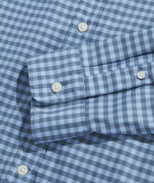 Vineyard Vines On-The-Go brrr° Gingham Shirt Jke Blue Gingham Best