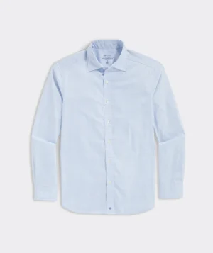 Vineyard Vines On-The-Go brrrº Gingham Spread Collar Shirt Jake Blue Plaid Hot
