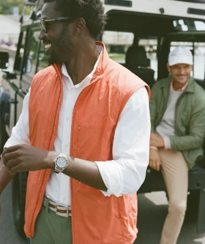 Vineyard Vines On-The-Go Packable Vest Cocktail Sauce Best Sale