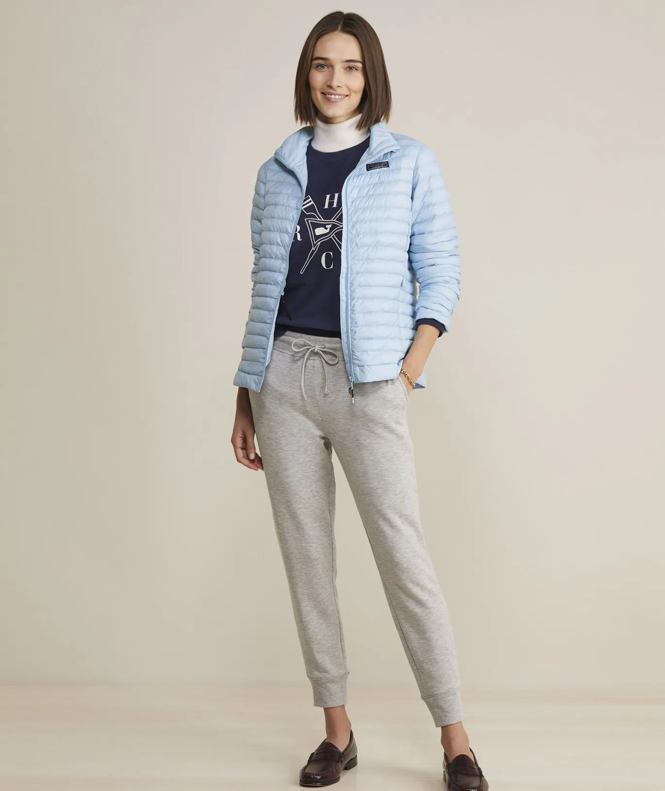 Vineyard Vines Oversized Corduroy Puffer Vest Seabrook Clearance
